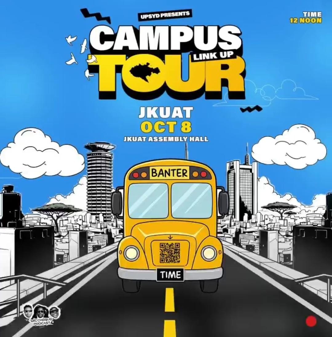 Event banner for Campus Tour Link Up – JKUAT Edition