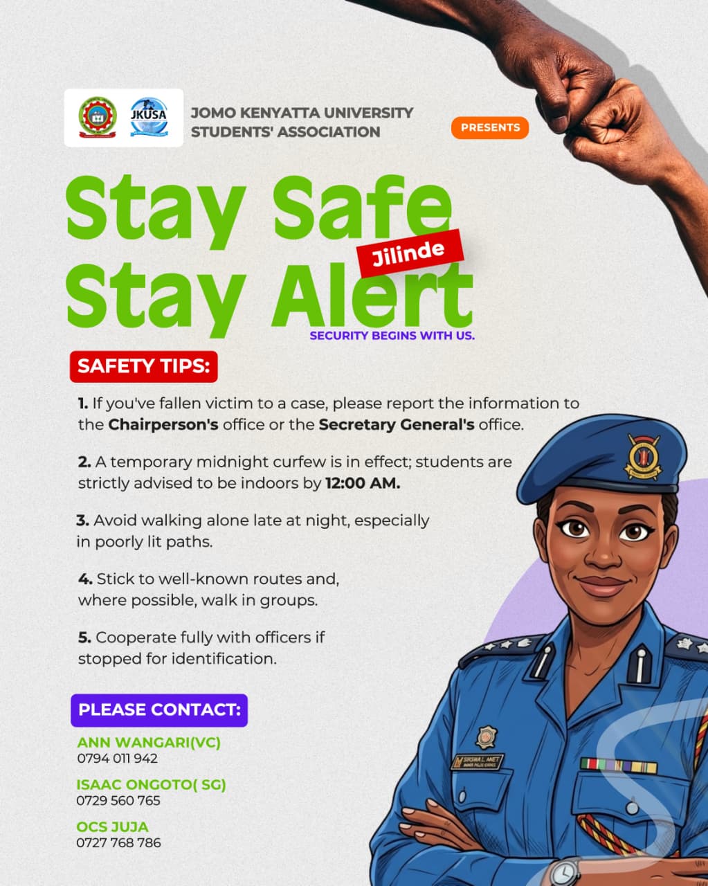 JUJA SECURITY CRISIS: Midnight Curfew Enacted as Security Stakeholders Move to Counter 'Mapanga Boys' Menace