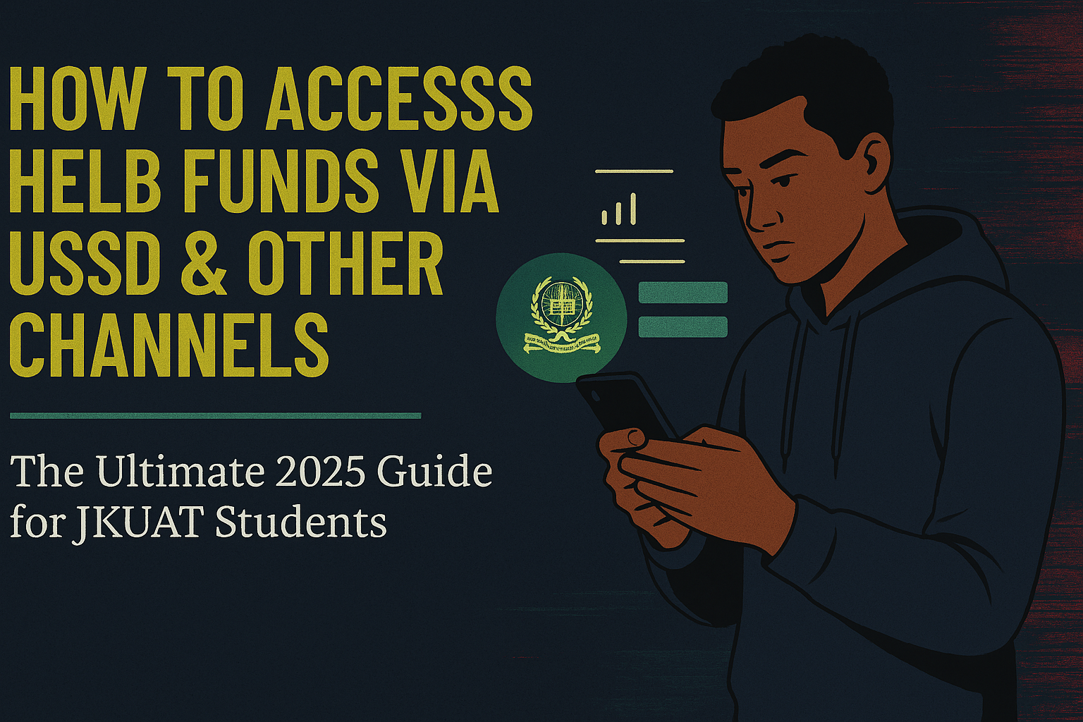 How to Access HELB Funds via USSD & Other Channels · The Ultimate 2025 Guide for JKUAT Students